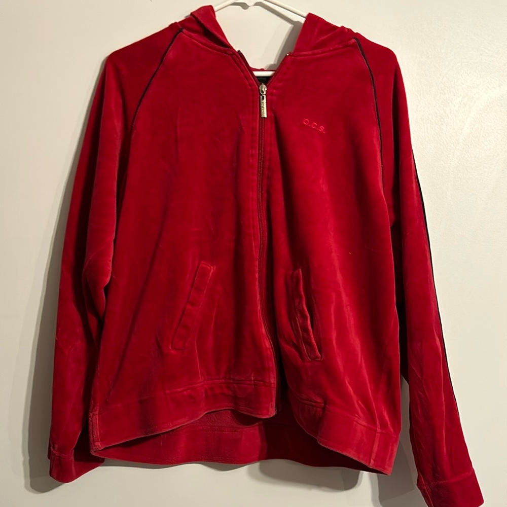 Red and black, women’s large, very comfy